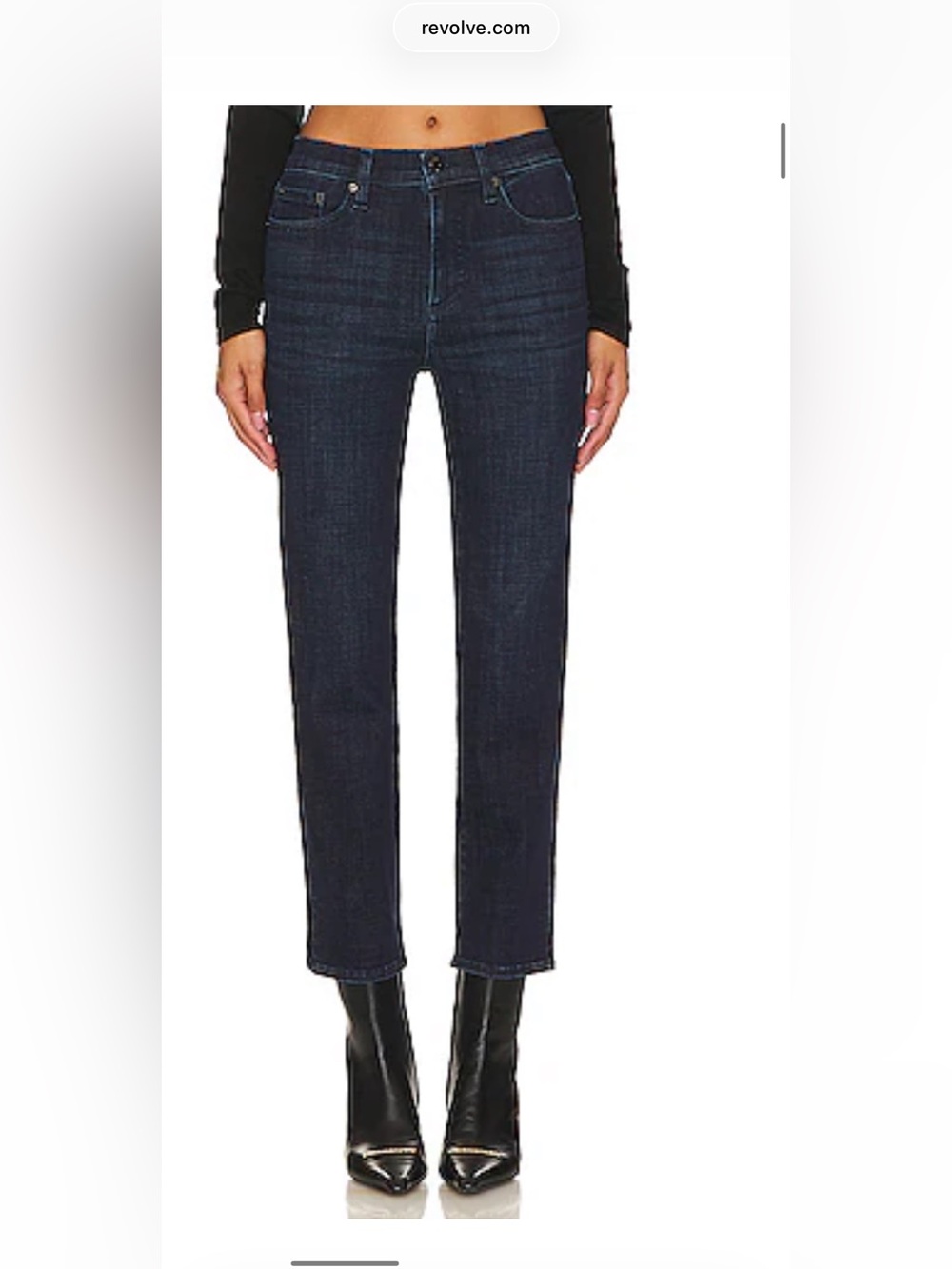 PISTOLA Monroe High Rise Cigarette Crop Jeans- size 27